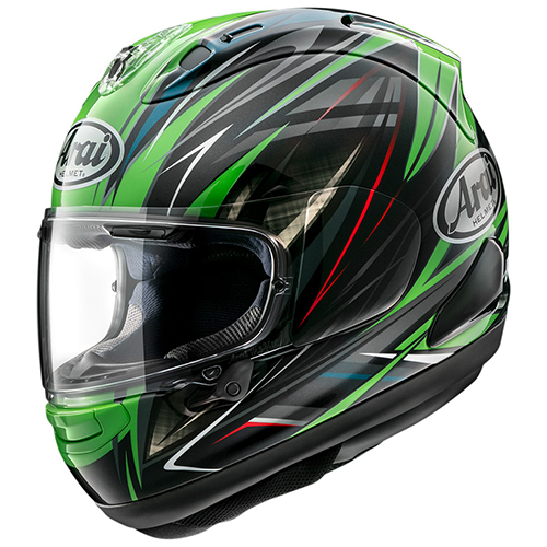 Arai RX-7X Helmet Radical Green