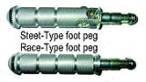 Coerce Replacement Race-Type Footpeg