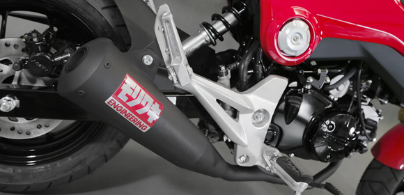 Moriwaki Full Exhaust Honda 13-15Grom Black