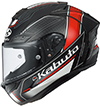 OGK Kabuto F-17 Helmet Forte Flat-Black-Red