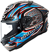 OGK Kabuto F-17 Helmet Glanz Blue-Grey