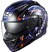 OGK Kabuto Kamui-3 Helmet Estela Black-Blue SALE