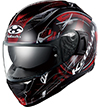 OGK Kabuto Kamui-3 Helmet Estela Black-Red SALE