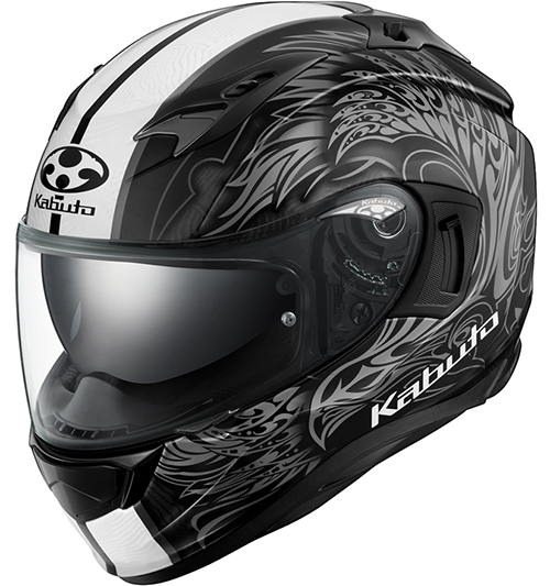 OGK Kabuto Kamui-3 Helmet Eterno Flat-Black-Gunmetal
