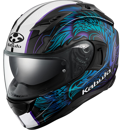 OGK Kabuto Kamui-3 Helmet Eterno Black-Blue