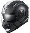 OGK Kabuto Kamui-3 Helmet JM Flat-Black-White