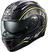 OGK Kabuto Kamui-3 Helmet Knack Flat-Camo-Yellow