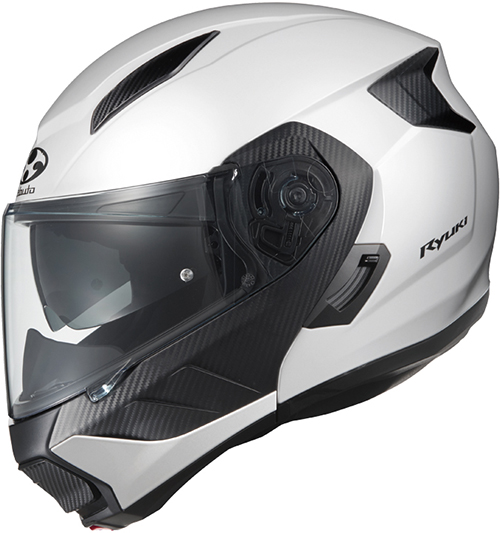 OGK Kabuto Ryuki Helmet Metallic-White SALE