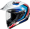 Shoei Hornet ADV Helmet Sovereign TC10 Red-Blue