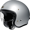 Shoei JO Helmet Matte Silver