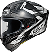 Shoei X-Fifteen Helmet Escalate TC-5 Black-Silver