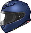 Shoei Z-8 Helmet Matte Blue Metallic