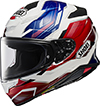 Shoei Z-8 Helmet Capriccio TC10 Blue-Red