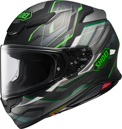 Shoei Z-8 Helmet Capriccio TC4 Green-Black