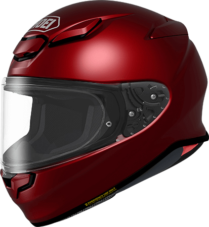 Shoei Z-8 Helmet Wine Red