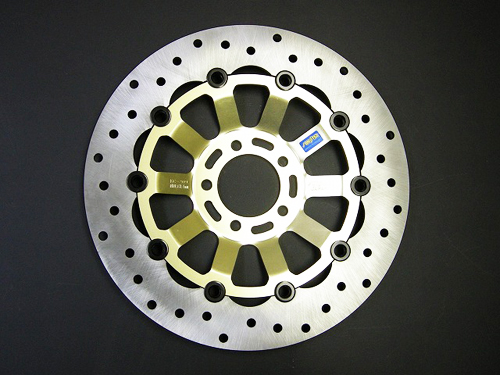 Sunstar Custom Front Brake Disc Rotor Hole Type Kawasaki 91-ZXR400-R, 89-90ZXR750, 00-01ZX9R, 93-07Zephyr1100-RS, 90-02ZZR1100, ZRX1100, ZRX1200