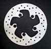 Sunstar Premium Rear Brake Disc Rotor Hole Type Suzuki 97-12GSXR600, 03-06SV650-S, 85-87GSXR750, 96-12GSXR750, 97-03TL1000R-S, 03-07SV1000-S, 01-12GSXR1000, 86-88GSXR1100