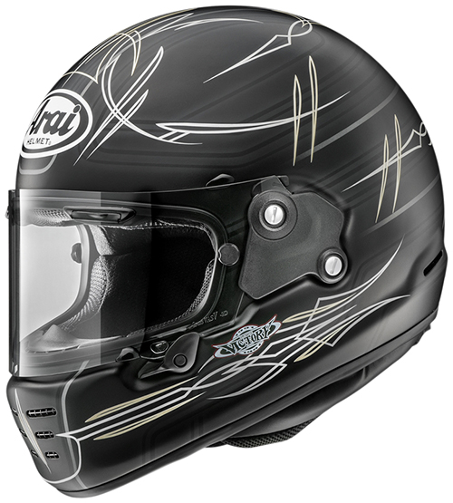 Max MC Direct Arai RapideNeo Helmet Vista Black, Arai Fullface