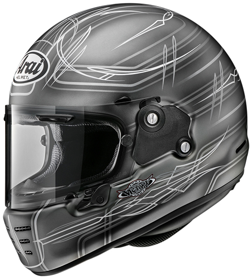 Max MC Direct Arai Rapide-Neo Helmet Vista Grey, Arai Fullface