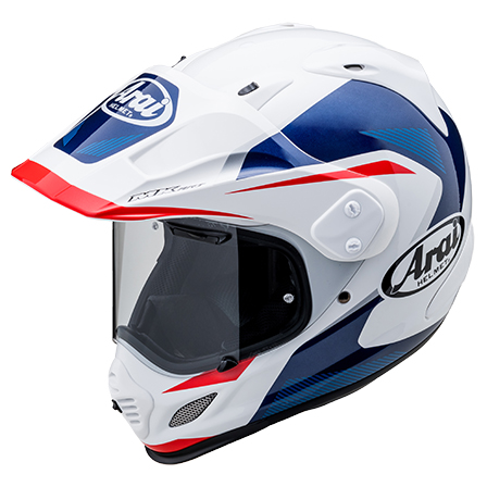 Max Mc Direct Arai Tour Cross 3 Helmet Break Blue Helmets