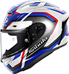 OGK Kabuto F-17 Helmet Zestal White-Blue-Red
