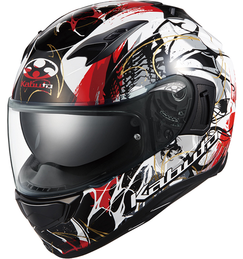 OGK Kabuto Kamui-3 Helmet Phoenix Black-Red
