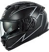 OGK Kabuto Kamui-5 Helmet Spria Flat-Black-Grey