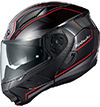 OGK Kabuto Ryuki Helmet Beam Black-Red