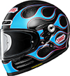 Shoei Glamster Helmet Blast TC-2 Blue-Black