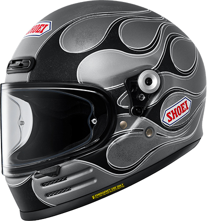 Shoei Glamster Helmet Blast TC-10 Grey-Black