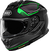 Shoei GT-Air 3 Helmet Mike TC-4 Green-Black