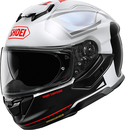 Shoei GT-Air 3 Helmet Mike TC-6 White-Black