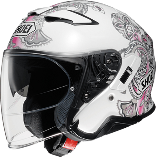 Shoei J-Cruise II 2 Helmet Curious TC7 White-Pink