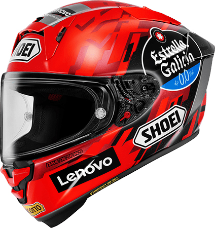 Shoei X-Fifteen Helmet Marquez 9 TC-1 Red-Black