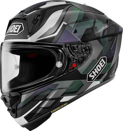 Shoei X-Fifteen Helmet Valion TC-5 Black-Silver