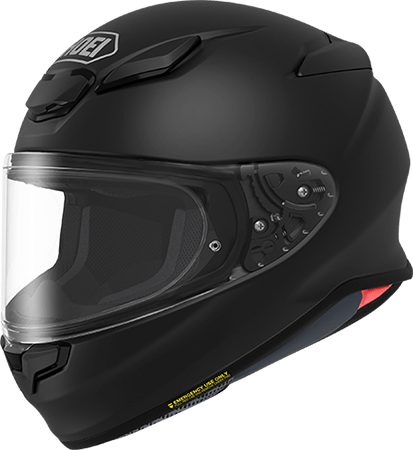Max MC Direct Shoei Z-8 Helmet Matte Black, Shoei Fullface
