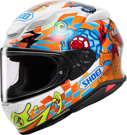 Shoei Z-8 Helmet Yagyo TC2 Blue-Orange