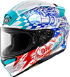 Shoei Z-9 Helmet Kaboom TC10 White-Blue