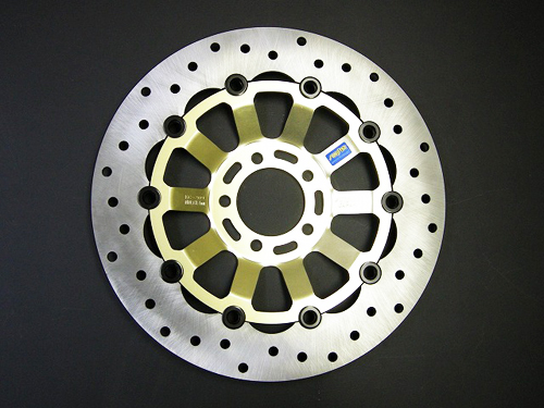 Sunstar Custom Front Brake Disc Rotor Hole Type Kawasaki 91-ZXR400-R,  89-90ZXR750, 00-01ZX9R, 93-07Zephyr1100-RS, 90-02ZZR1100, ZRX1100, ZRX1200